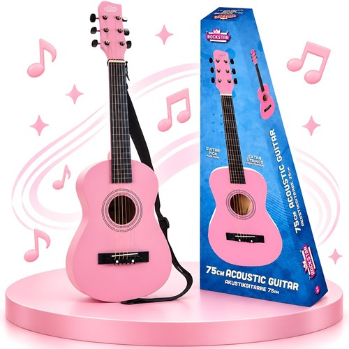 Chitarra classica rosa - chitarra,