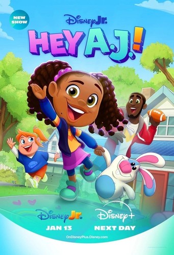 Hey disney junior - hey, poster